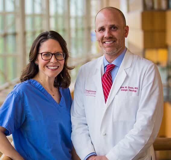 Dr. Alicia Cross and Dr. Brian Cross